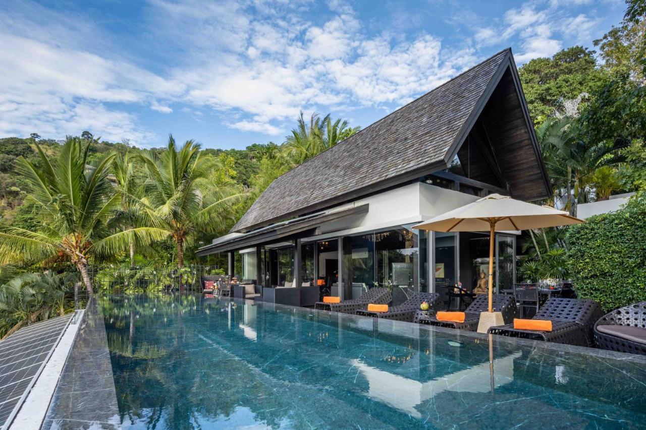 Villa Yang, Private Oceanfront Villa, Strand Kamala Exterior foto