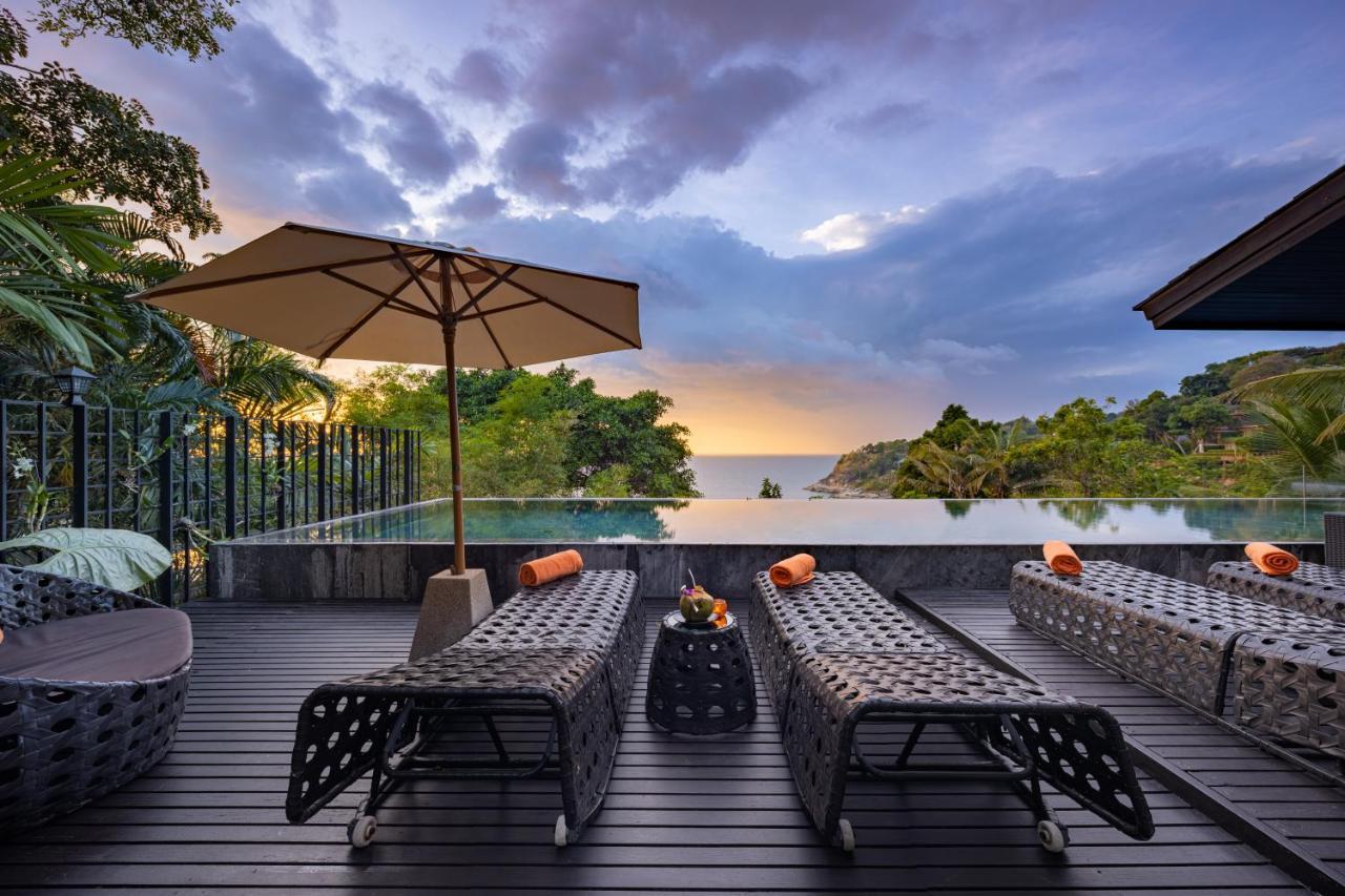 Villa Yang, Private Oceanfront Villa, Strand Kamala Exterior foto