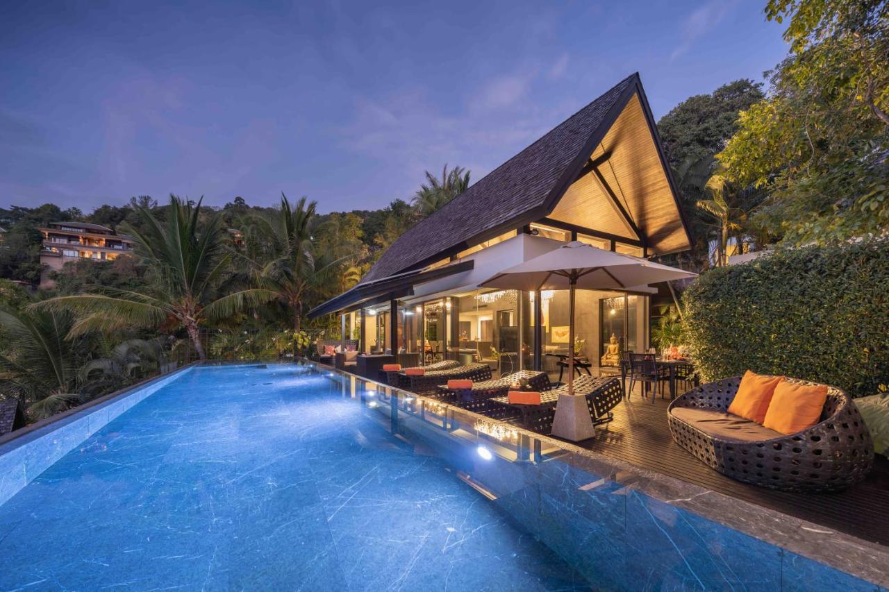 Villa Yang, Private Oceanfront Villa, Strand Kamala Exterior foto