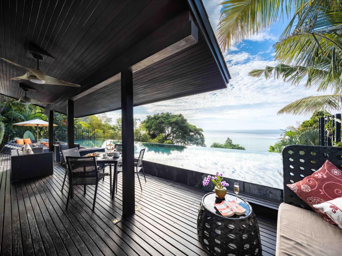 Villa Yang, Private Oceanfront Villa, Strand Kamala Exterior foto