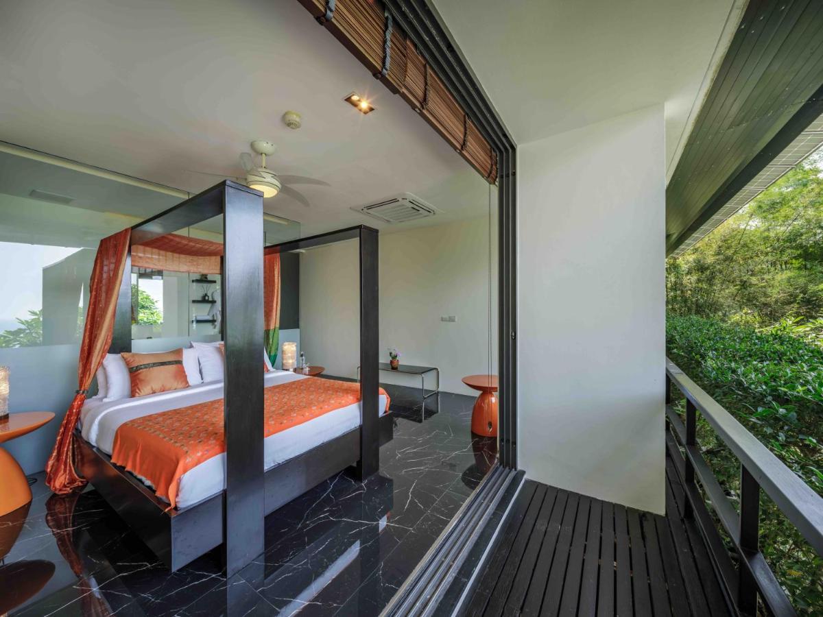 Villa Yang, Private Oceanfront Villa, Strand Kamala Exterior foto