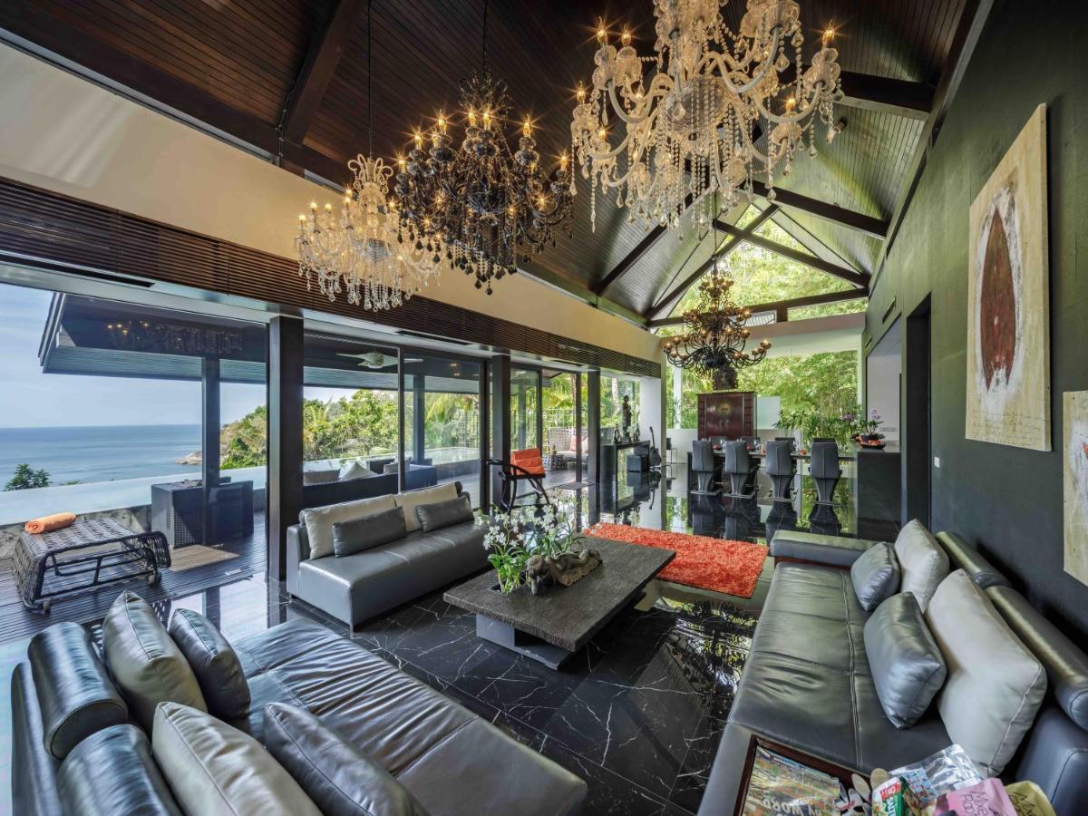 Villa Yang, Private Oceanfront Villa, Strand Kamala Exterior foto