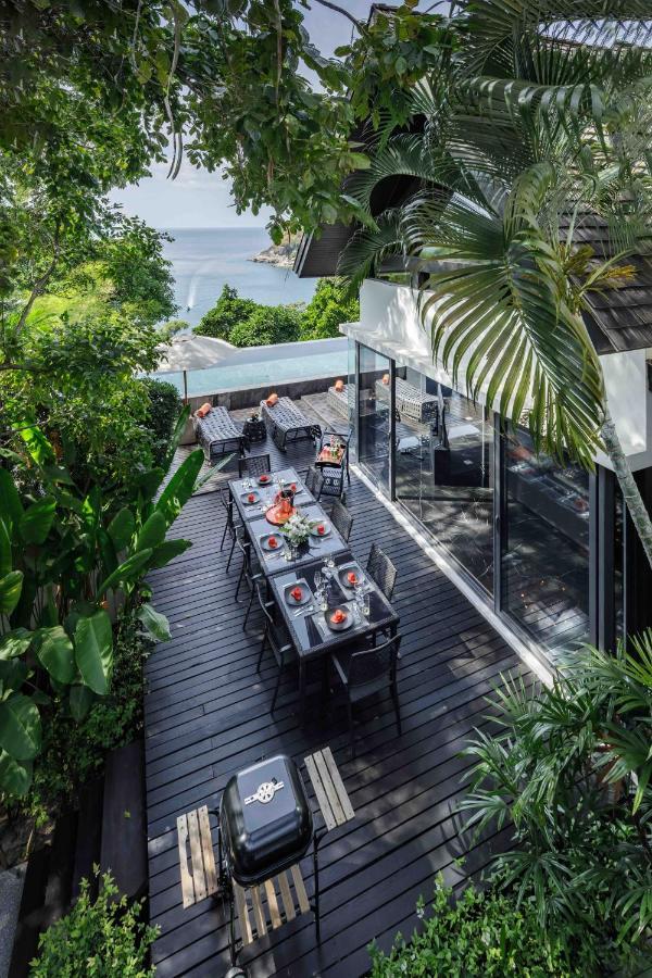Villa Yang, Private Oceanfront Villa, Strand Kamala Exterior foto