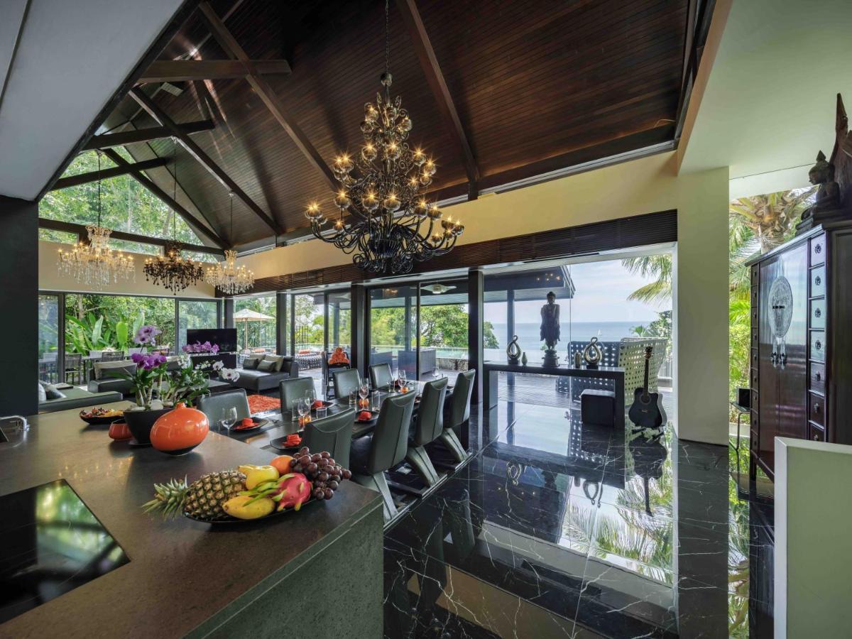 Villa Yang, Private Oceanfront Villa, Strand Kamala Exterior foto