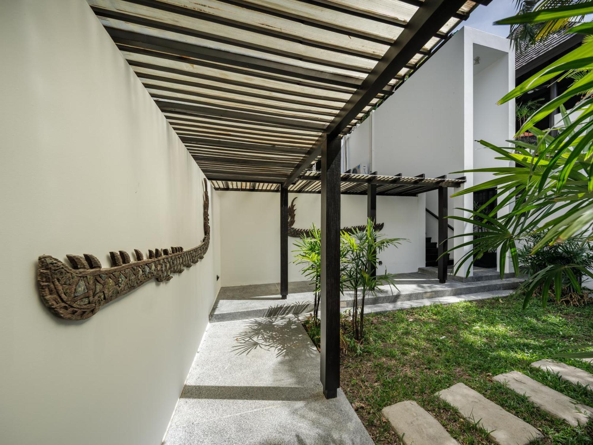 Villa Yang, Private Oceanfront Villa, Strand Kamala Exterior foto
